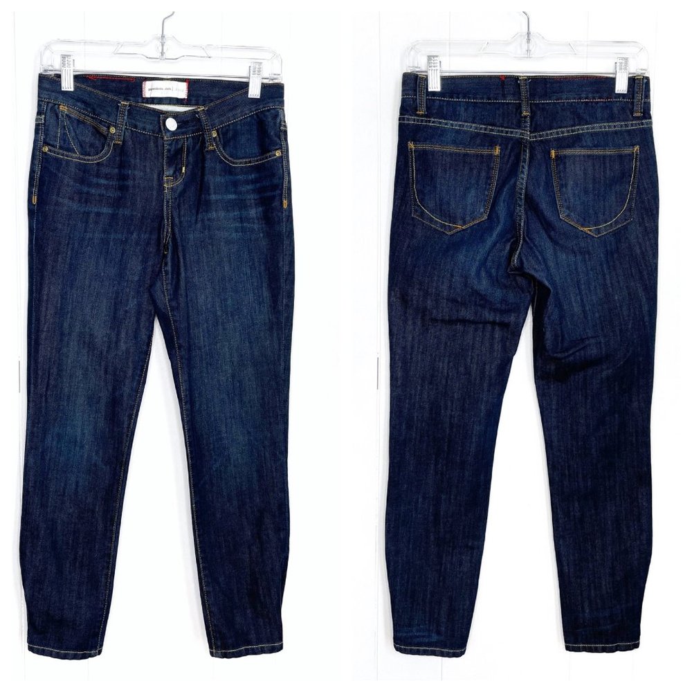 Paper Denim & Cloth Zipper Ankle Skinny Jeans